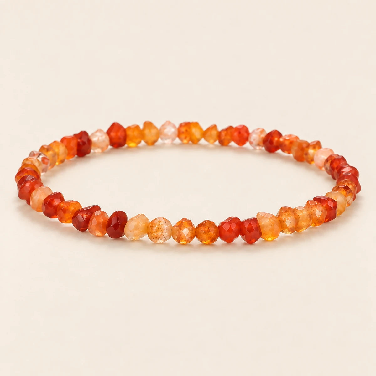Bracelet en éclats irréguliers de Cornaline