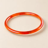 Bracelet jonc en Cornaline naturelle polie