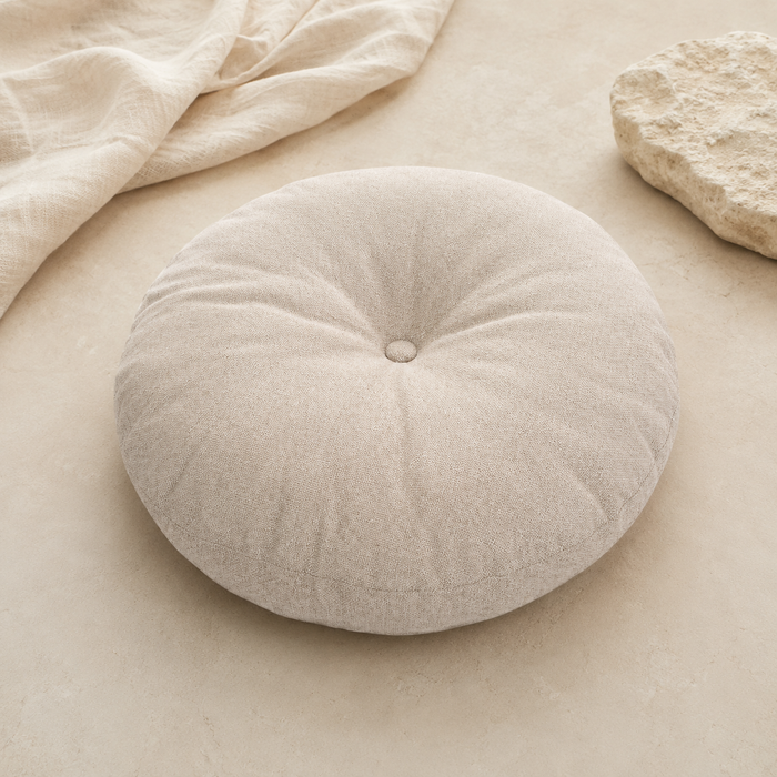Coussin de Méditation Zafu Naturel
