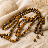 Perles œil de tigre pour création de bijoux naturels